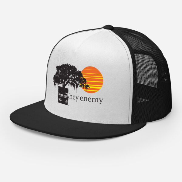 hey enemy Trucker Cap - Image 5