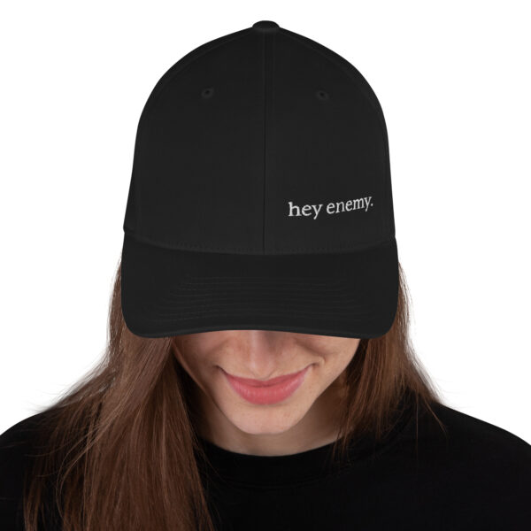 hey enemy Structured Twill Cap - Image 2