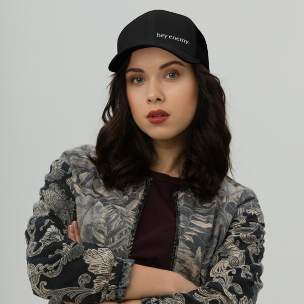 hey enemy Embroidered Trucker Cap - Image 2
