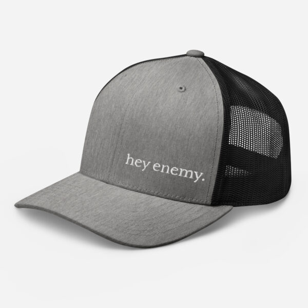 hey enemy Embroidered Trucker Cap - Image 5