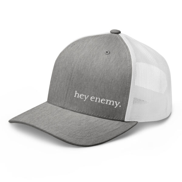 hey enemy Embroidered Trucker Cap - Image 6