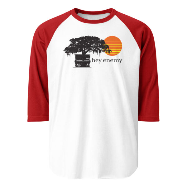 hey enemy 3/4 Sleeve Raglan Shirt - Image 5