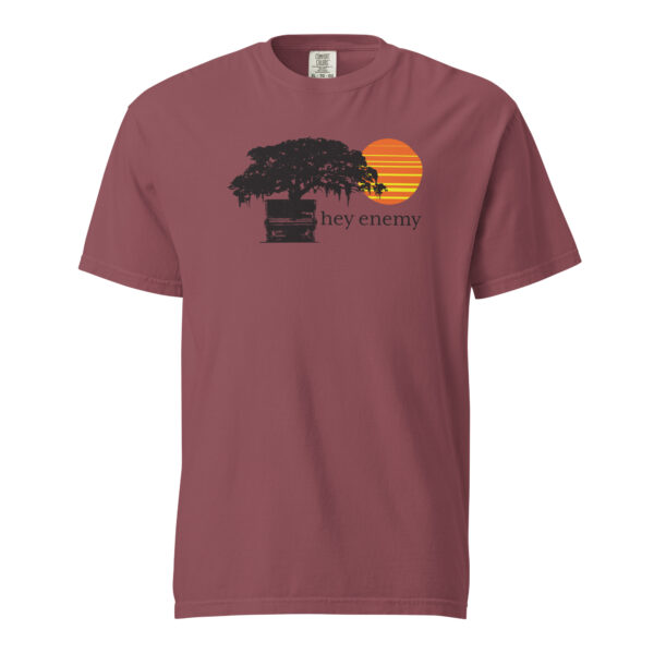 hey enemy Garment-Dyed Heavyweight Tee (Unisex) - Image 7