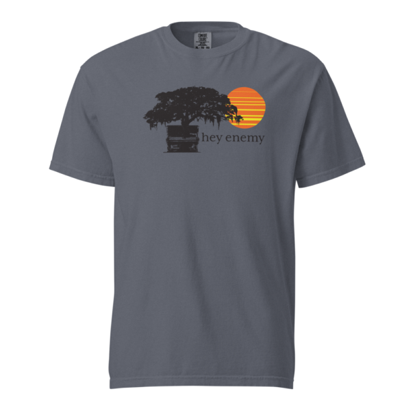 hey enemy Garment-Dyed Heavyweight Tee (Unisex)