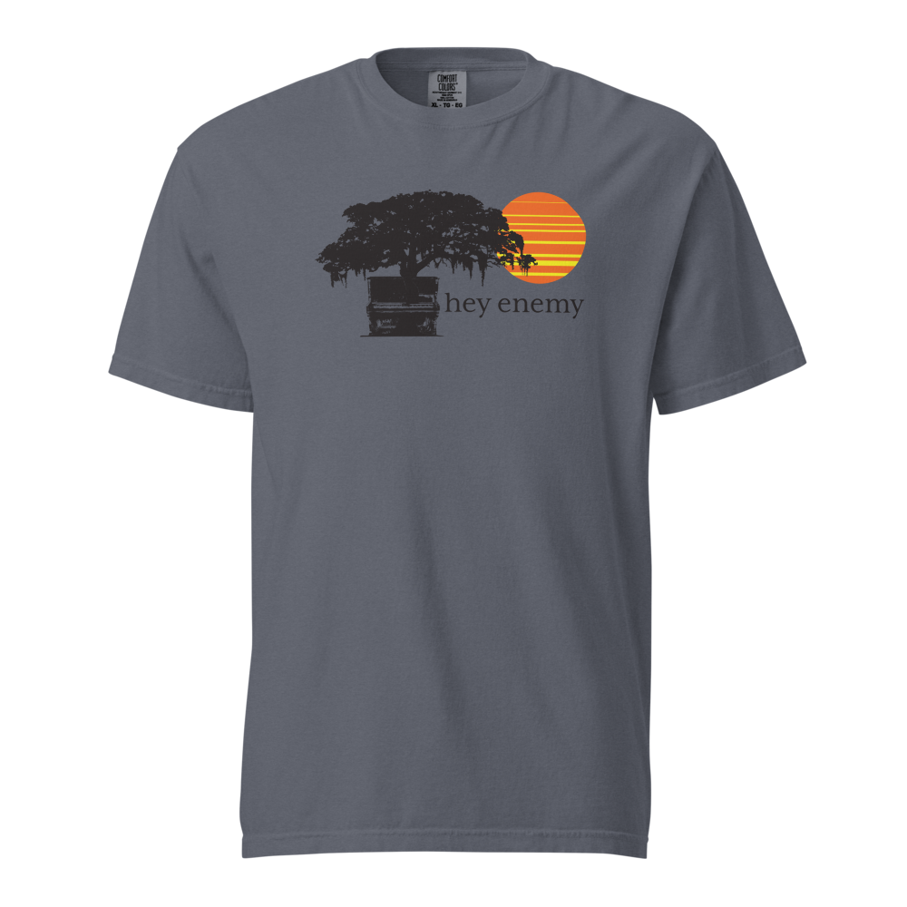 Featured image for “hey enemy Garment-Dyed Heavyweight Tee (Unisex)”
