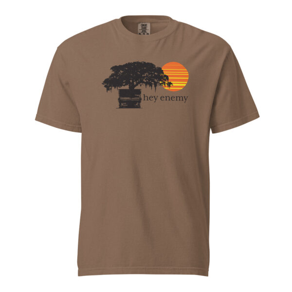 hey enemy Garment-Dyed Heavyweight Tee (Unisex) - Image 9